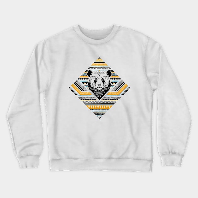 Indian Panda Crewneck Sweatshirt by AndreasPreis